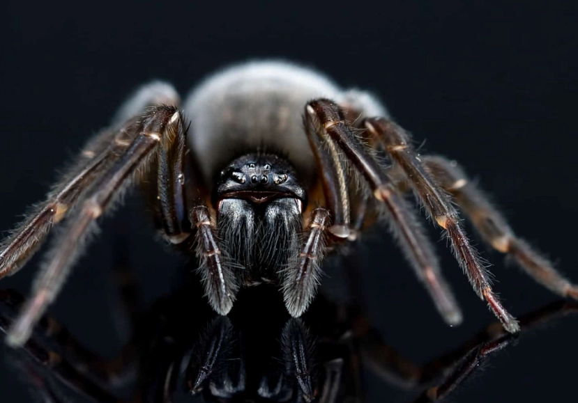 common black spiders