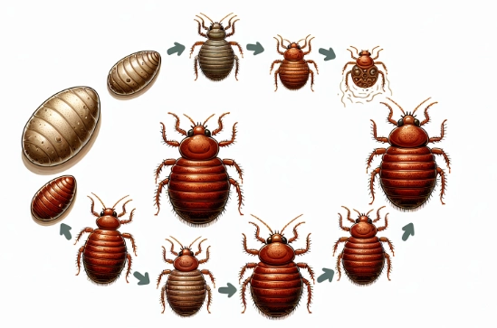 bed bug eggs