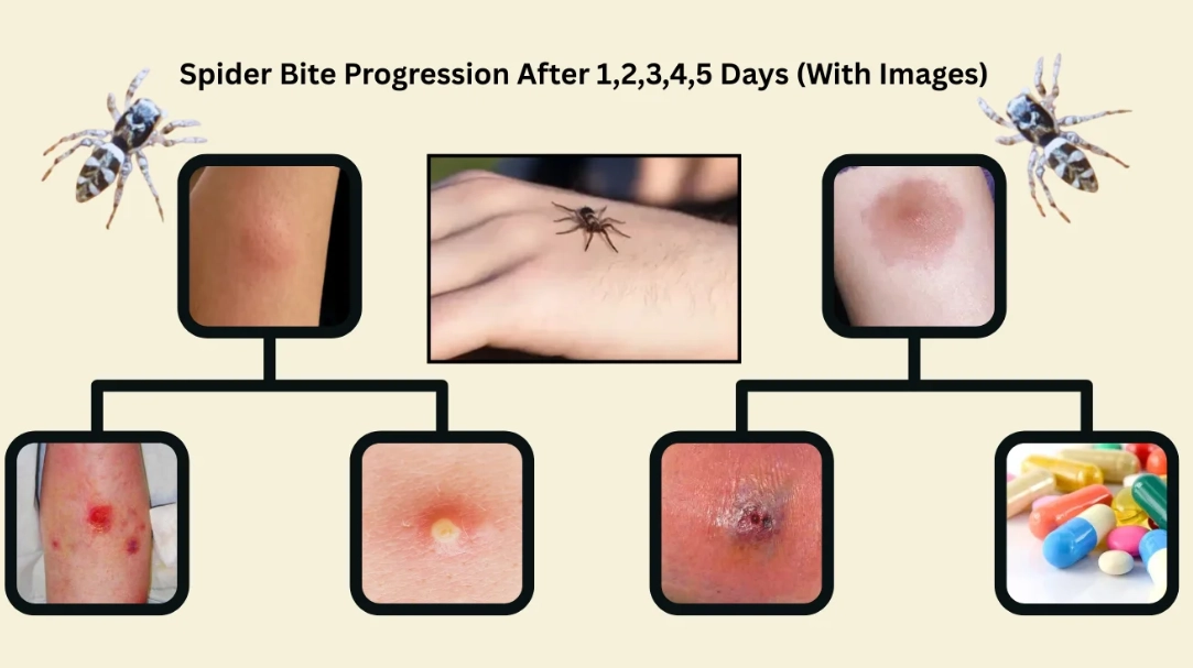 spider bite identification