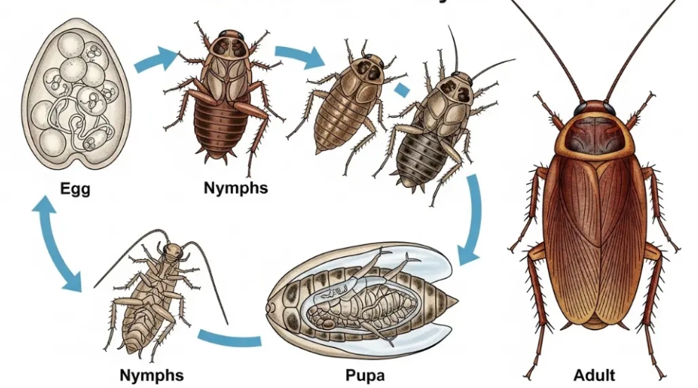 how to identify cockroach infestation