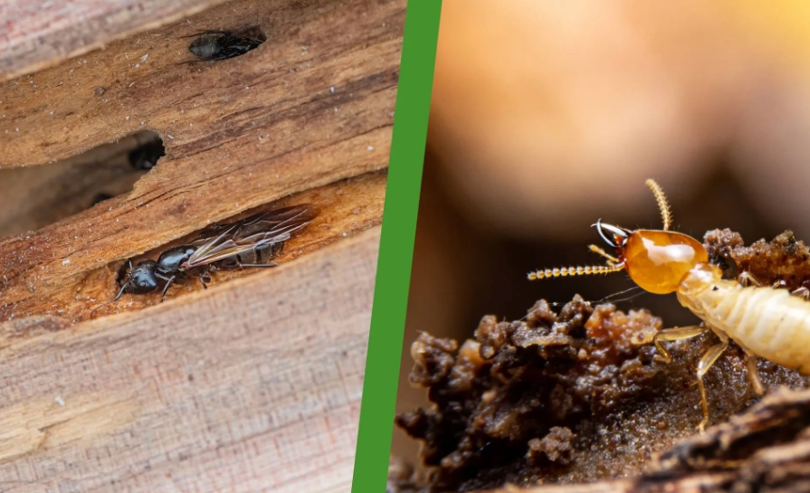 flying ants vs termites