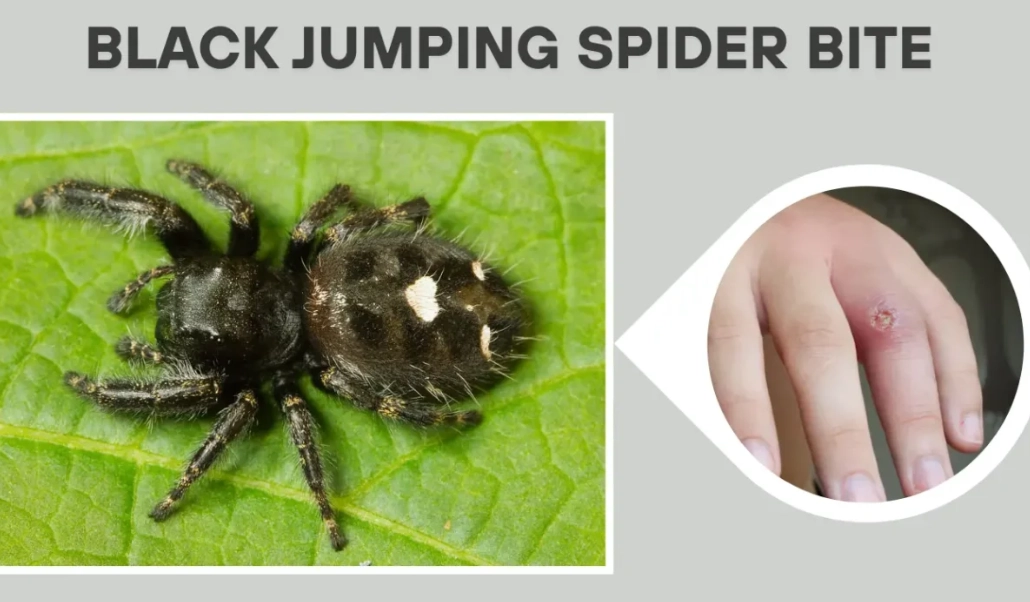jumping spider bite